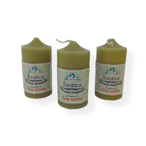 Κερί αρωματικό 12 ωρών με άρωμα πράσινο τσάι - 1 τεμ.